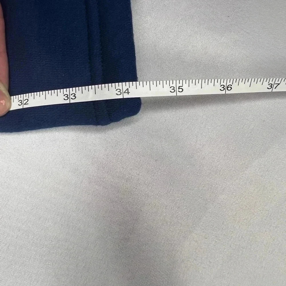 RARE By Rikki Andrea Navy Distress Low Rise Pants ina size Small, NO LONGER MADE - Picture 7 of 9